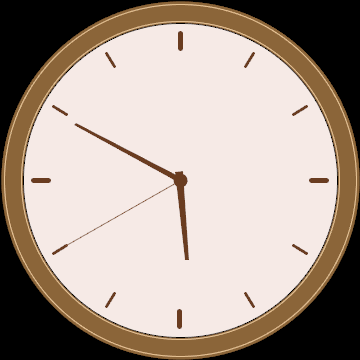 Classic Studio on a round Garmin display. An analog watch face with 36 built-in recipes.