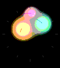 Gooey on a Pebble display