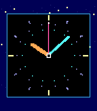 Pixel Parallax on a Pebble display