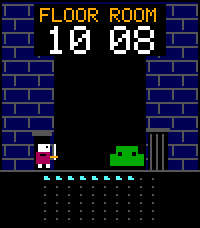 Dungeon Loop on a Pebble display