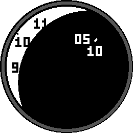 Rotor on a Pebble display