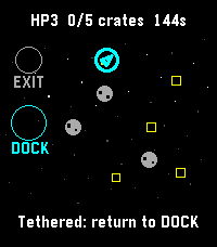 Space Salvage on Pebble Time 2.