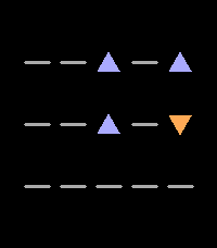Balanced Ternary on a color Pebble display.