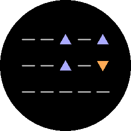 Balanced Ternary on a round Pebble