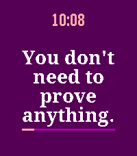 Time Enough on a Pebble display